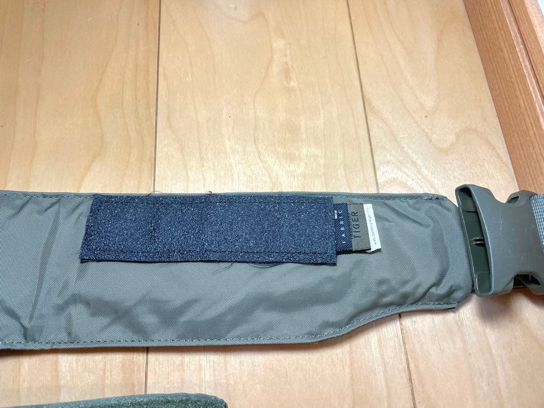 タスマニアンタイガー　ウォーリアーベルト　LC ストーングレーオリーブ