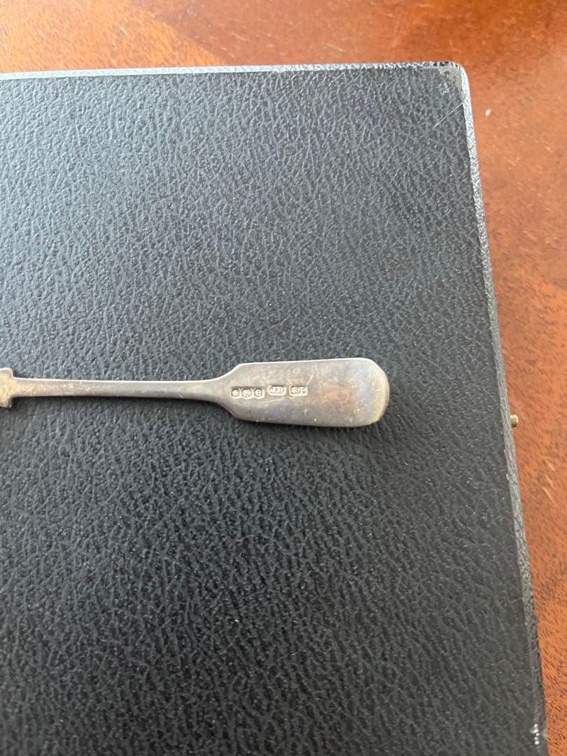 【純銀】アンティーク　スプーン6本セット