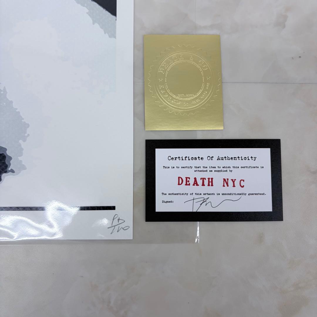 DEATH NYC マリリンモンロー 限定 現代アート 直筆サイン