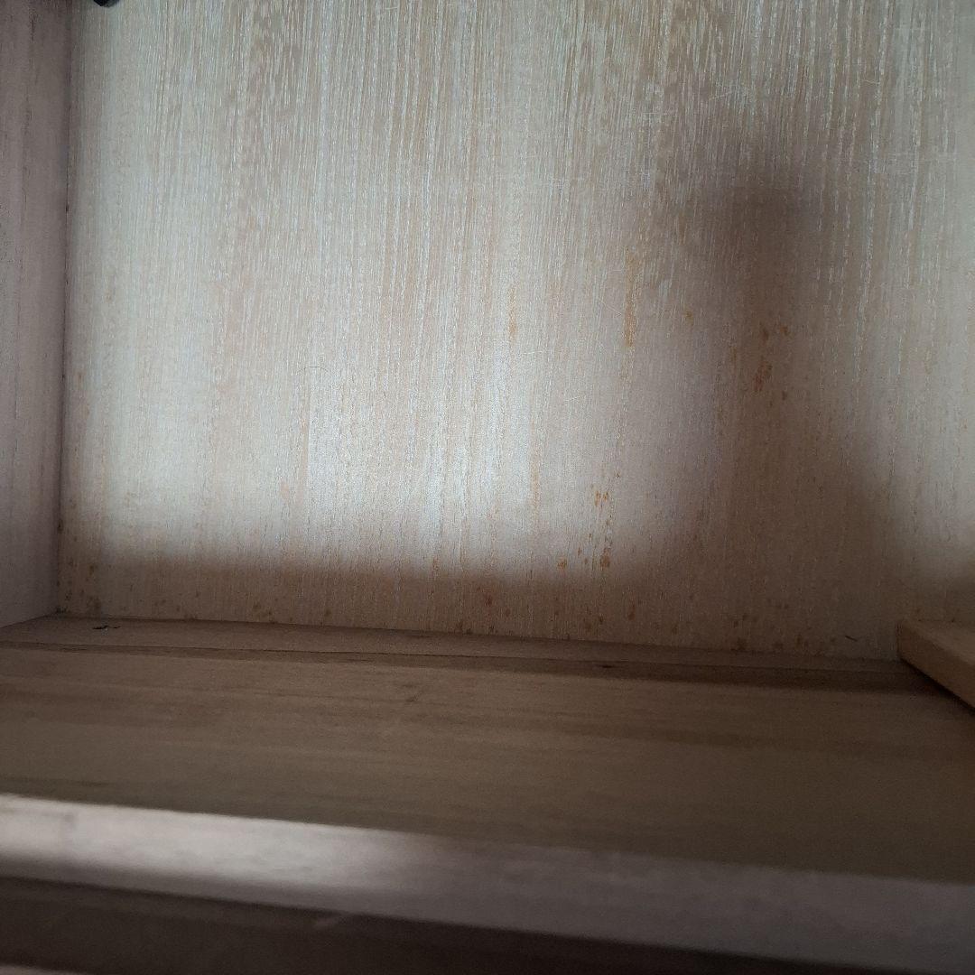 オークブラウン 木製チェスト