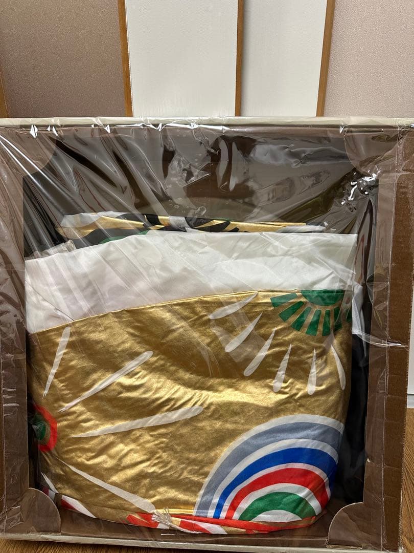 「希少」中古 鯉のぼり5m 吉浜人形クスバル雲竜ゴールドこどもの日 節句