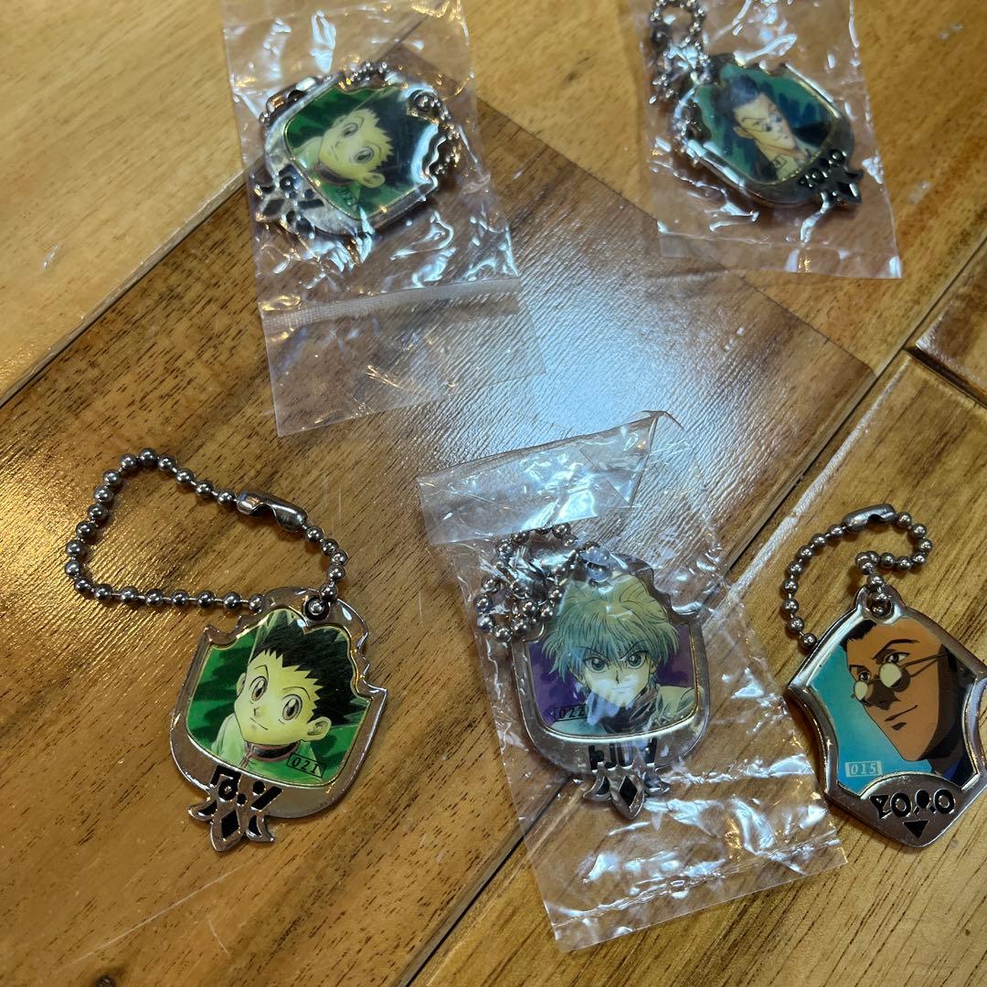 HUNTER×HUNTER 旧作 ビジュアルメタル　ゴン　キルア　レオリオ