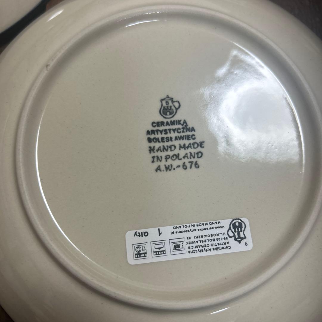 Ceramika Artystyczna 20㎝　プレート　２枚　ポーランド製