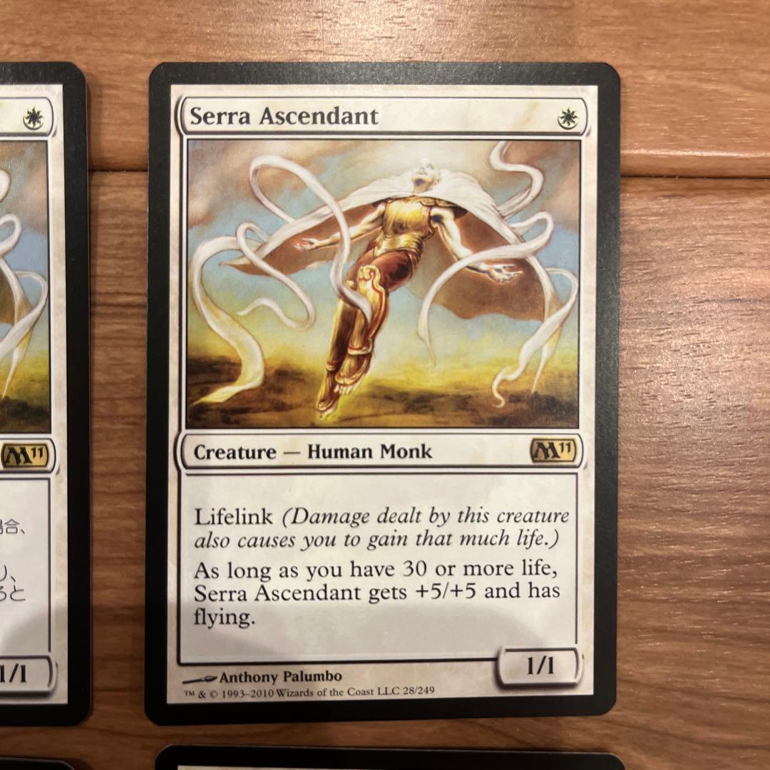 セラの高位僧/Serra Ascendant 4枚