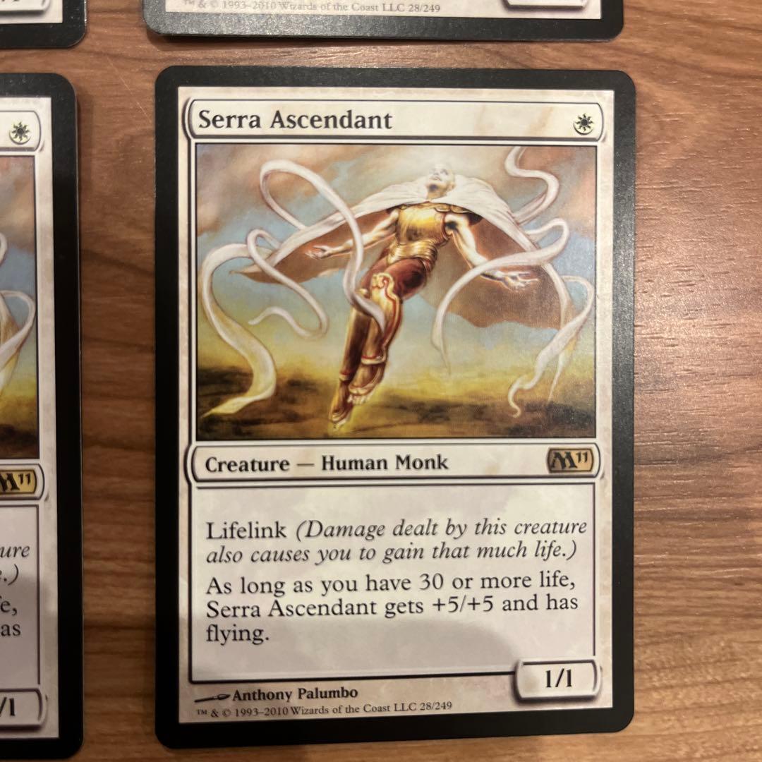 セラの高位僧/Serra Ascendant 4枚