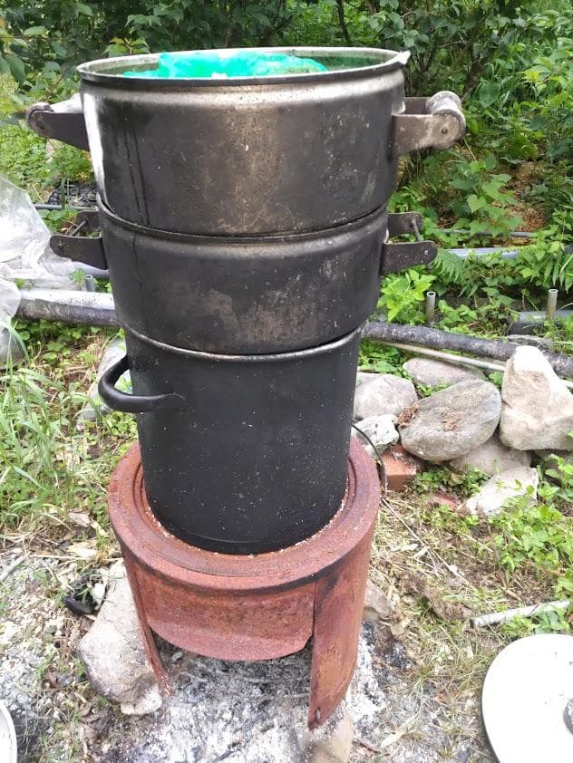 日本蜜蜂 重箱式巣箱4段スライド底板 スノコ付き　誘引液300cc付　セット割有