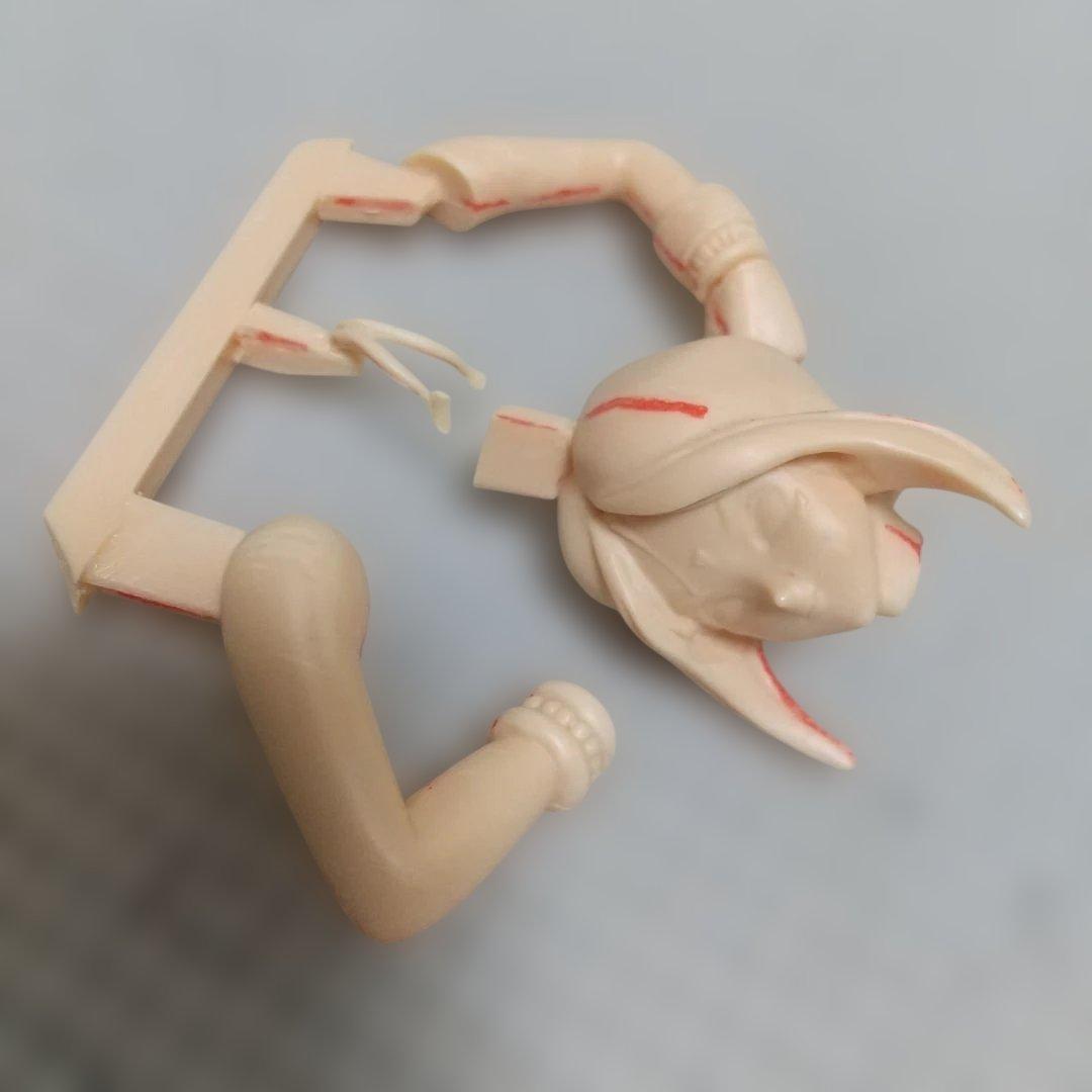 VOLKS ガレキ2体 ああっ女神さまっ ウルド 魔法詠唱＆チャイナドレス
