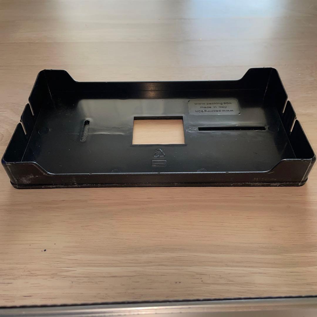 ピネッティ　pinetti ダークグレー　ティッシュケース　ティッシュカバー