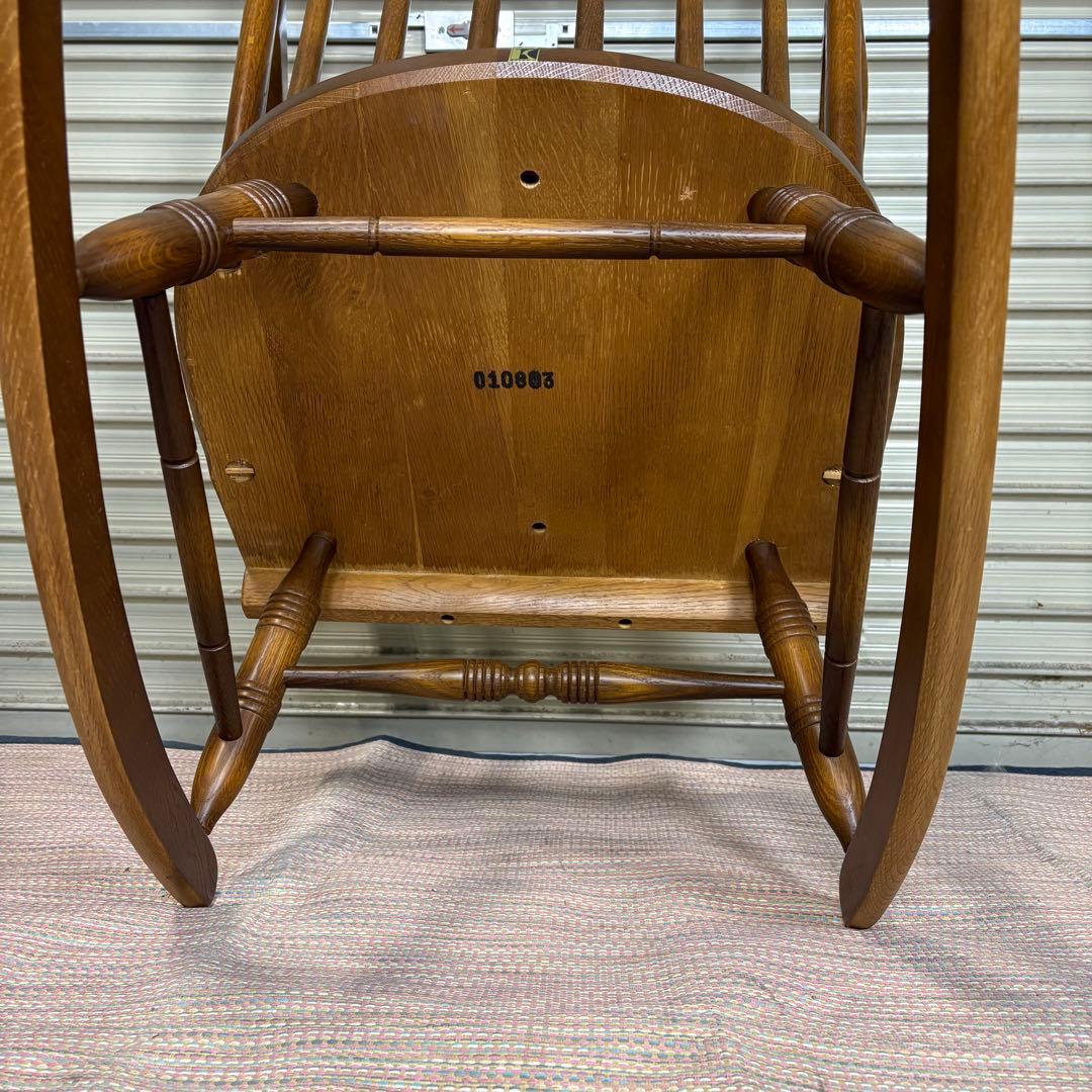 【送料込】ロッキングチェア 飛騨産業 キツツキマーク HIDA ヴィンテージ