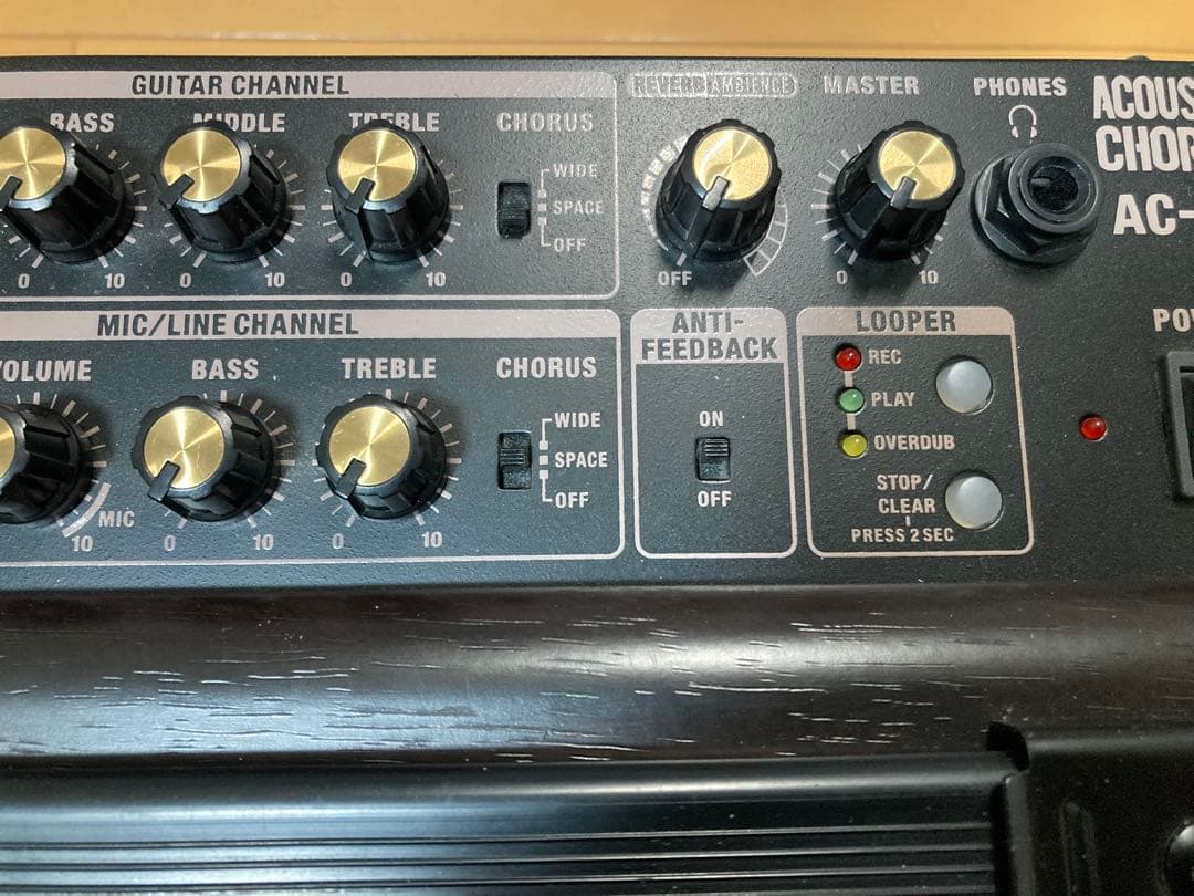 AC-33ローランド アコースティックアンプ RW 純正ACアダ付 送料込