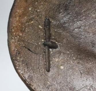 人間国宝　金重陶陽　窯変徳利　M331