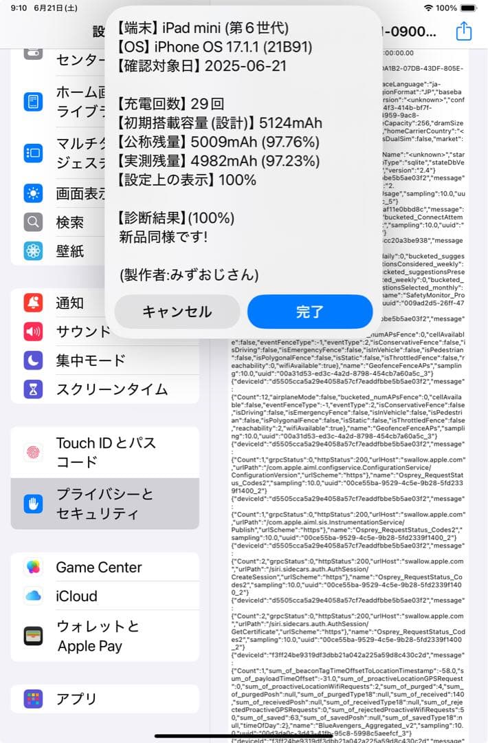 セール:iPad mini 6 256GB + Apple Pencil