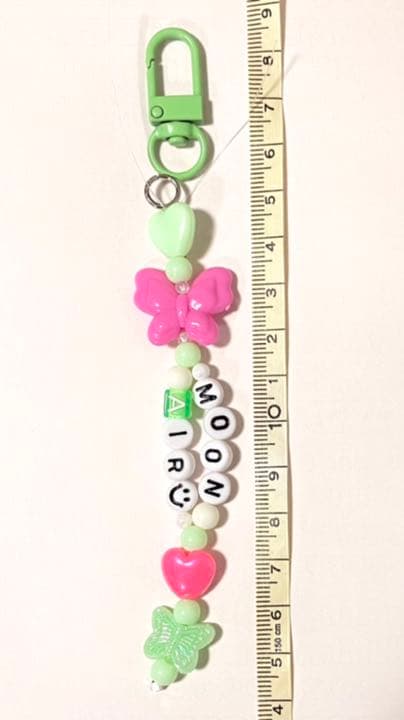 【210814B】ビーズ キーホルダー 韓国 オーダー nct テイル itzy