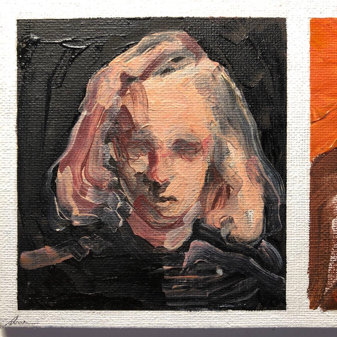 2022年制作 油彩『Last night’s dream』