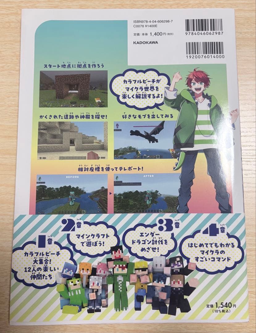 みに カラフルピーチ ポーチ