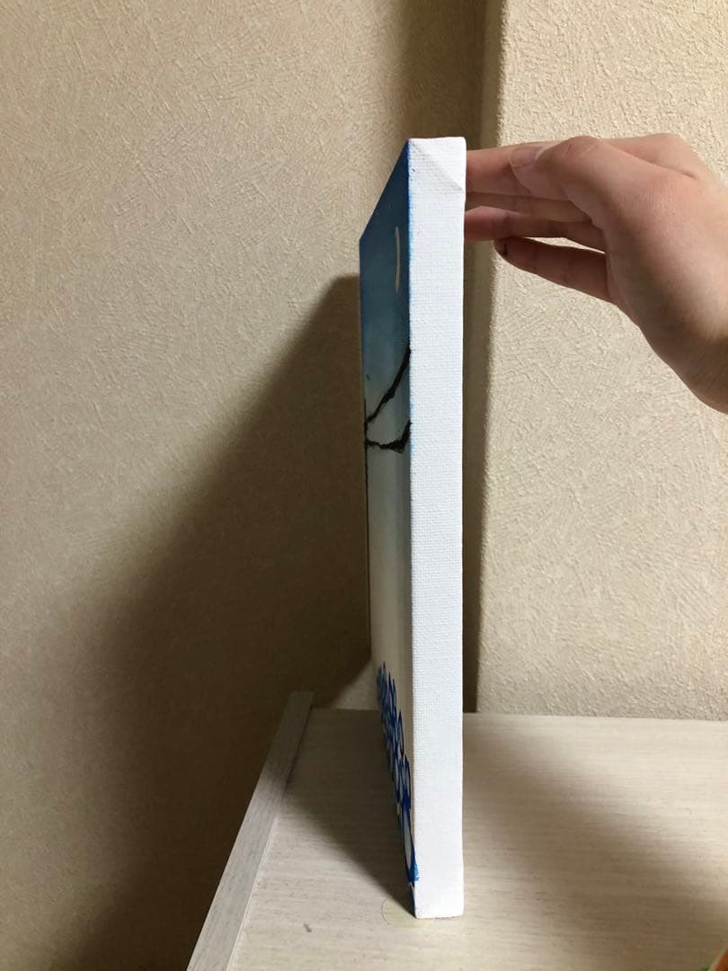 夜空とネモフィラ