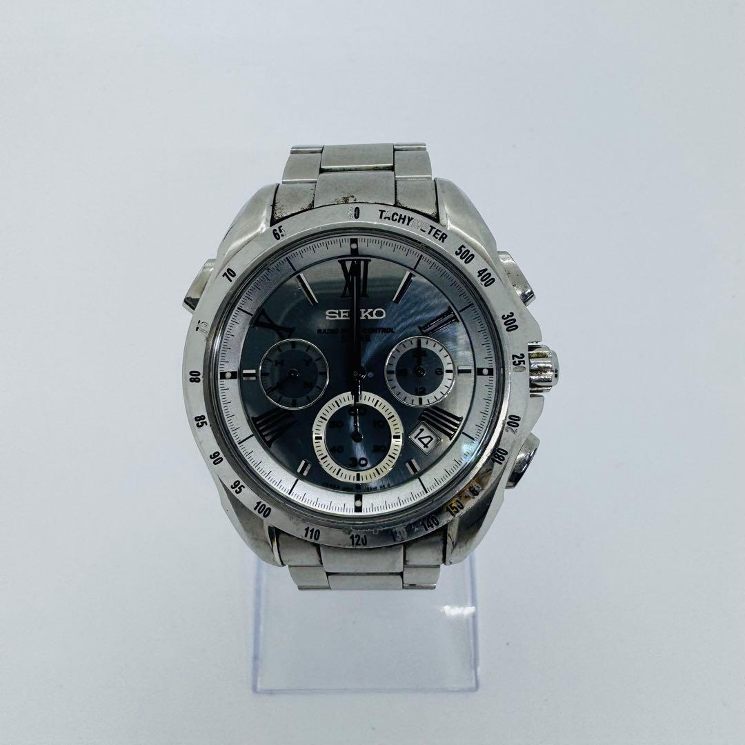 ✨SEIKO✨セイコー✨8B82-0AG0✨クロノグラフ✨デイト✨腕時計