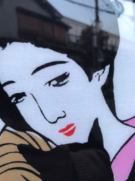 ＊ 黒船屋 布プリント 特大サイズ ポスター 壁掛け ＊