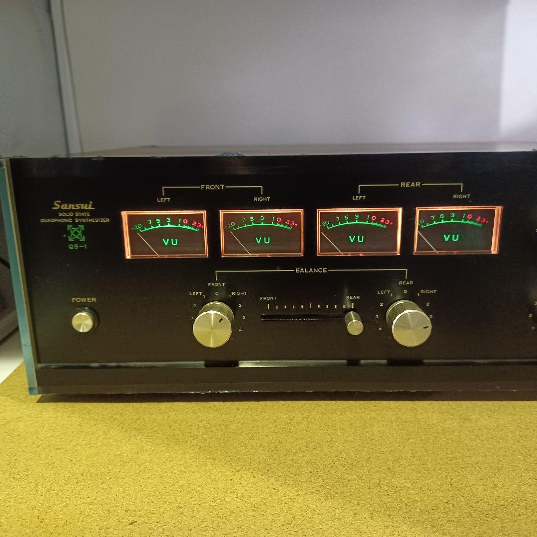 【ジャンク】Sansui　4チャンネルシンセサイザー　　QS-1