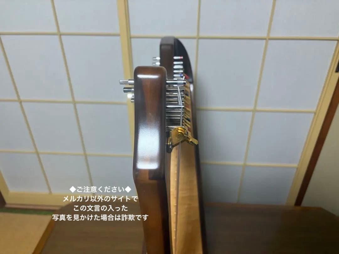 定価277,000円　青山ハープ　アオヤマ 25S サウルハープ