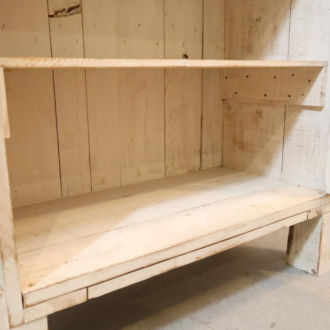 温故知新 古家具 ガラス戸棚 シェルフ 飾り棚 キュリオケース ヴィンテージ