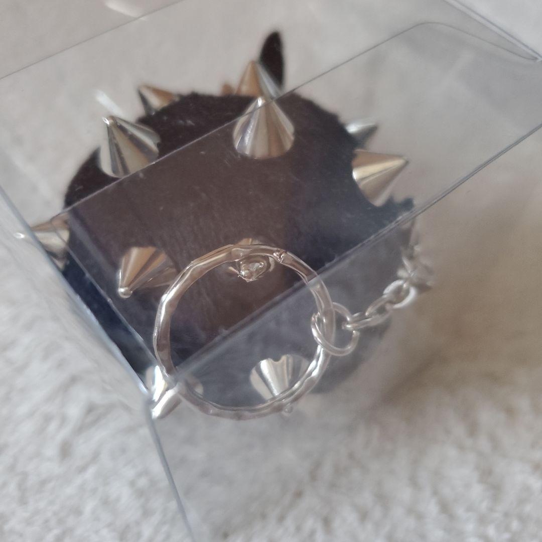 羊文学　ひつじちゃん　スタッズ　ぬいぐるみキーホルダーprickly BLACK