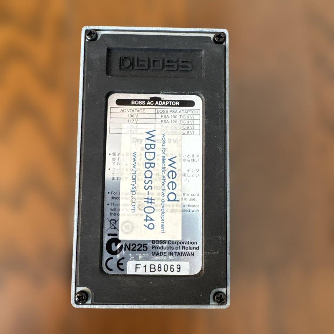 ギター BOSS BD-2 Blues D weed mod for bass