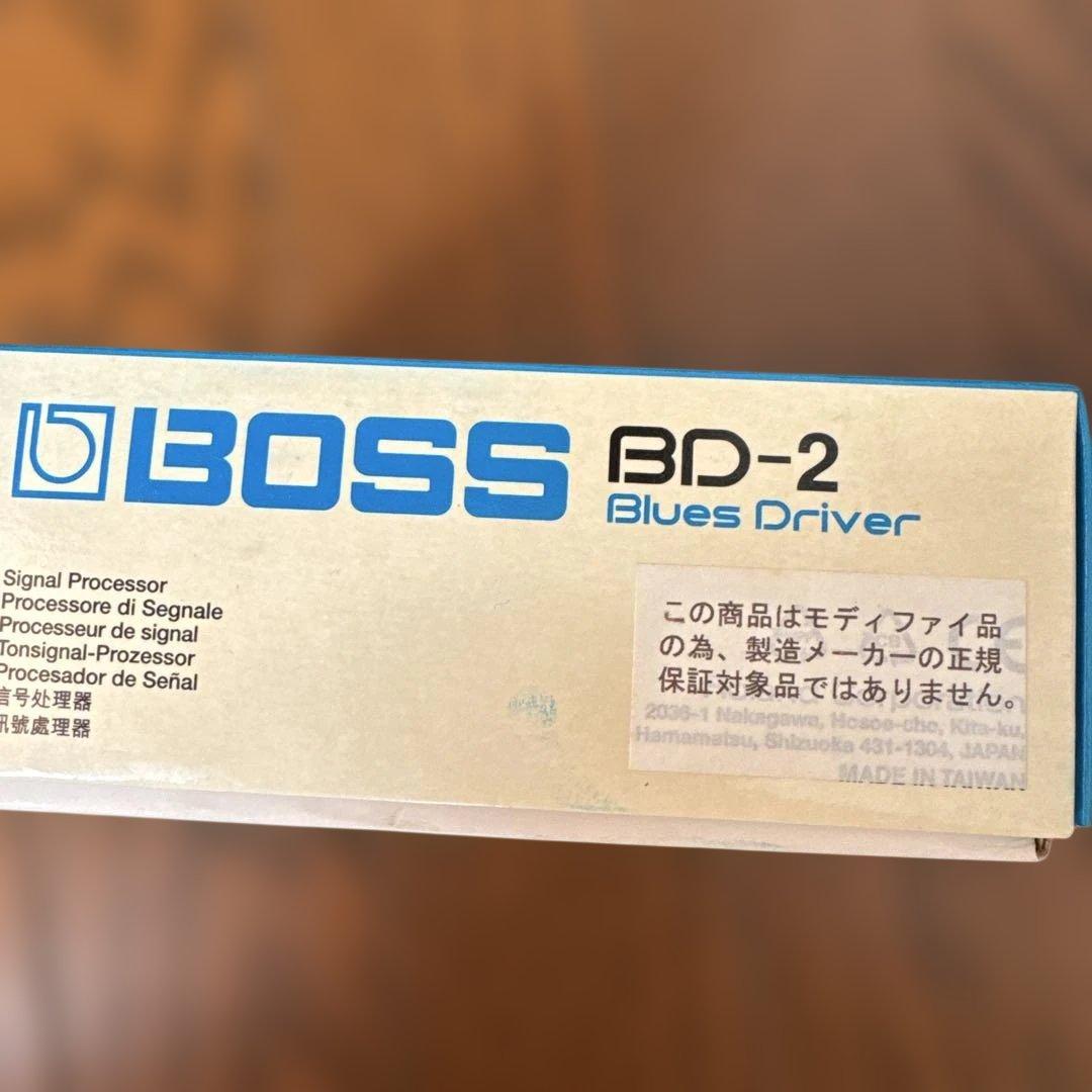 ギター BOSS BD-2 Blues D weed mod for bass