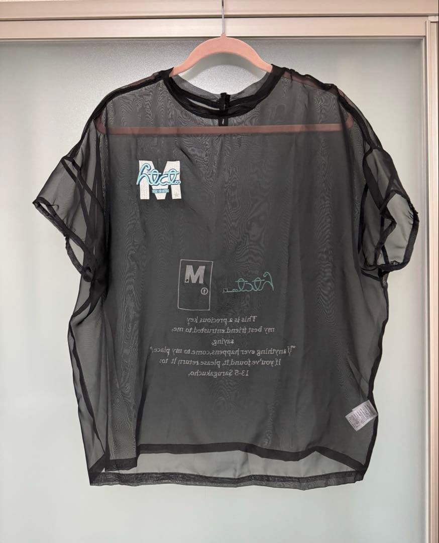 【TAKUYA∞ Produce】 htct∞×M SHEER TOP