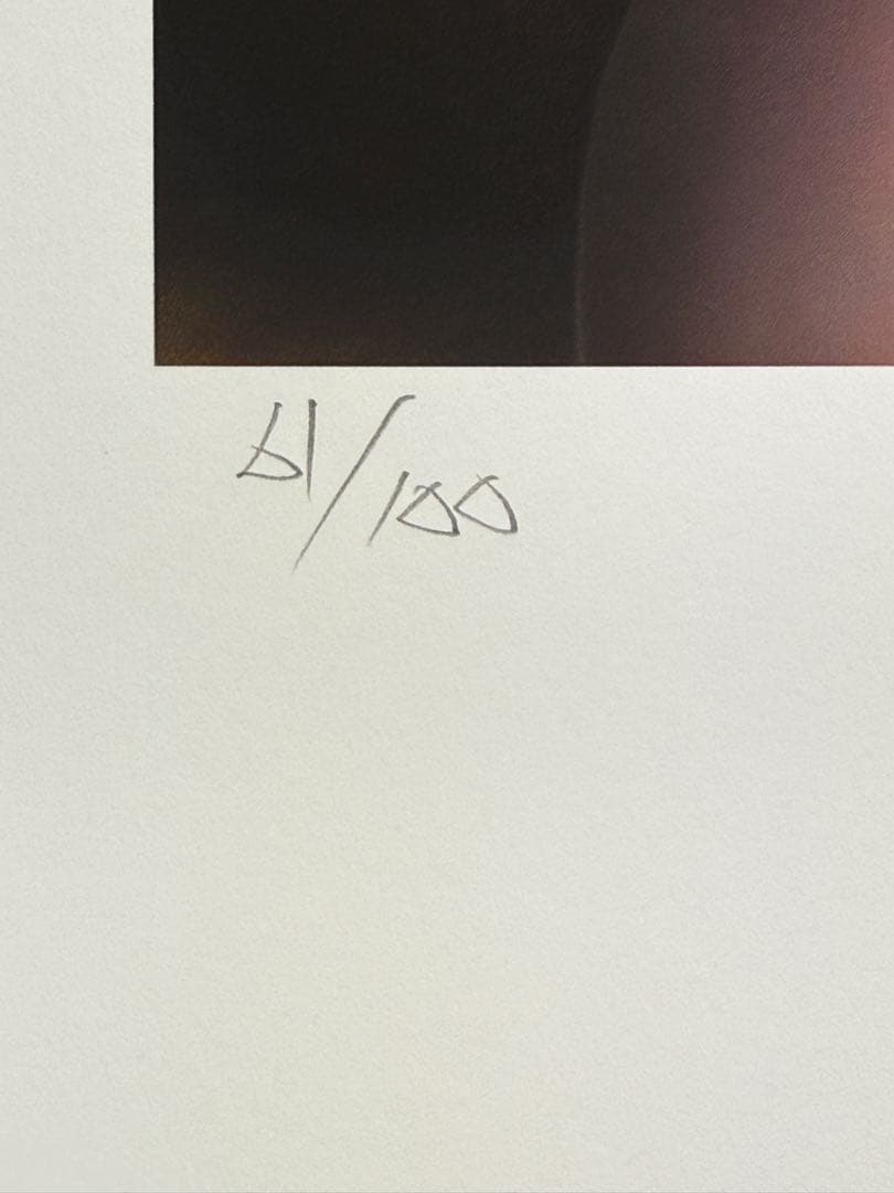 【真作保証】　『HIROSHI SATO作』　EDナンバー サイン 作品名有1