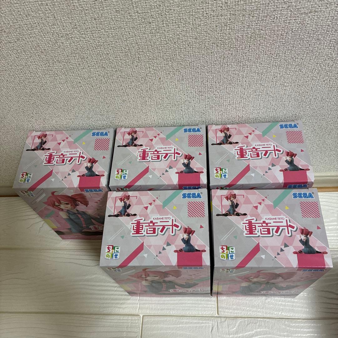 重音テト　ちょこのせプレミアム　フィギュア　5個セット