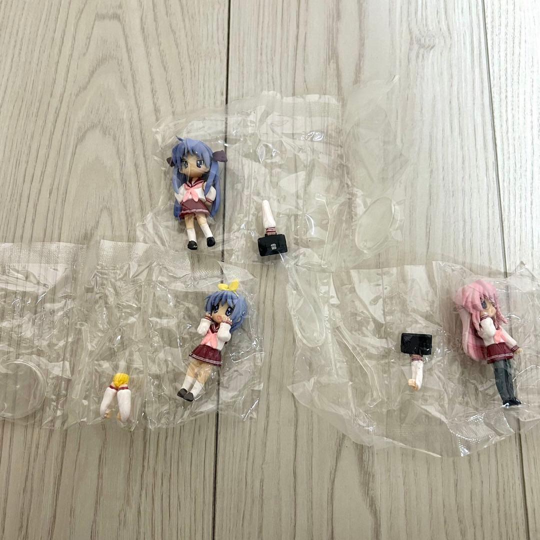 らき☆すた グッズ フィギュア 付録 19個 セット まとめ売り