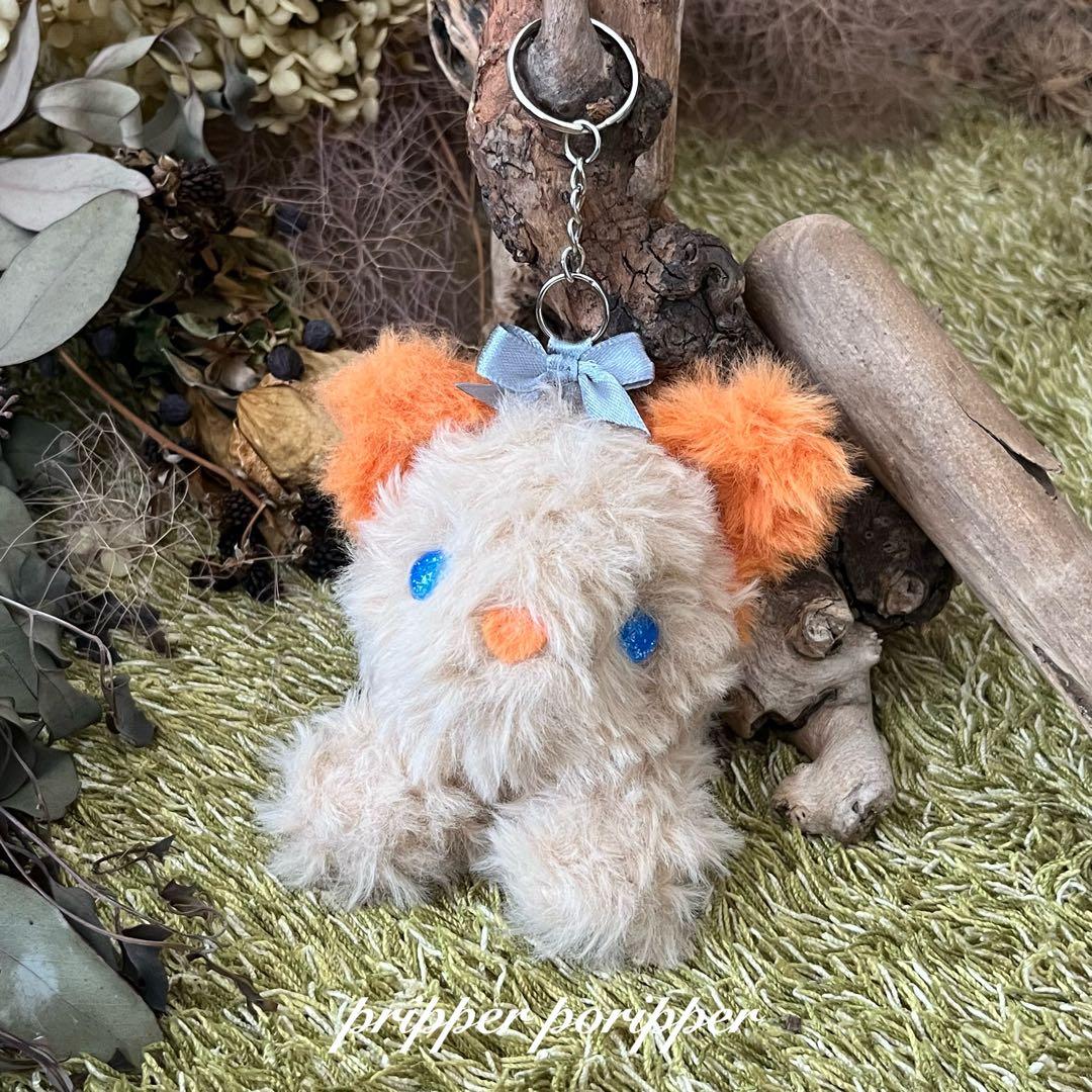 【sample】　あみぐるみ　オーダーメイド　ぬいぐるみ　キーホルダー　猫