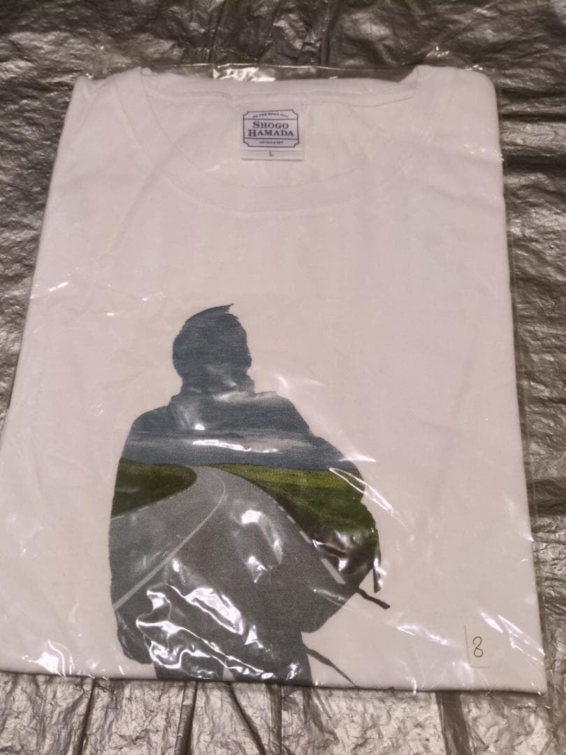 浜田省吾　Tシャツ　SHOGO HAMADA　⑧　2011　ツアー　シルエット
