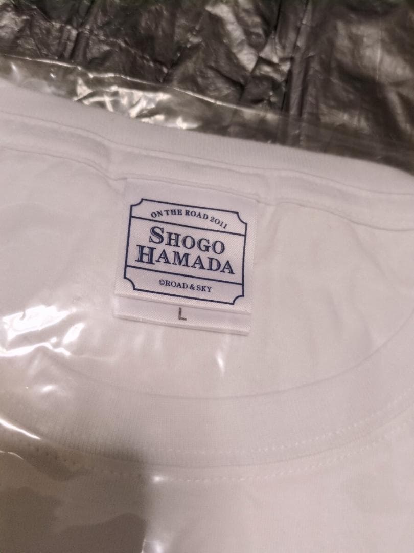 浜田省吾　Tシャツ　SHOGO HAMADA　⑧　2011　ツアー　シルエット