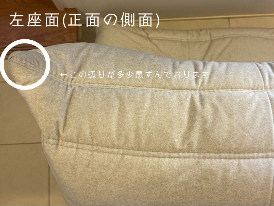 ROSET Togo リーンロゼ トーゴ2人掛けソファ ＋パフ 50周年限定品