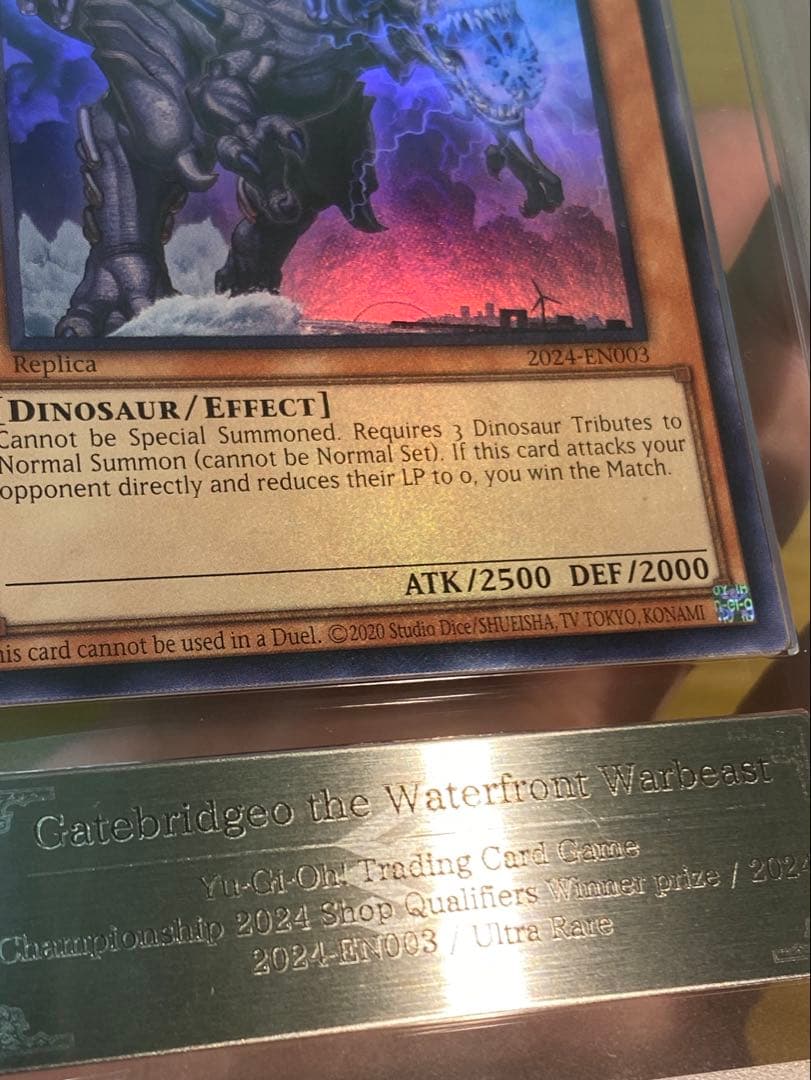 【ARS10 - ホロブリード個体】　臨界竜ゲートブリジオ　遊戯王　英語　WCS