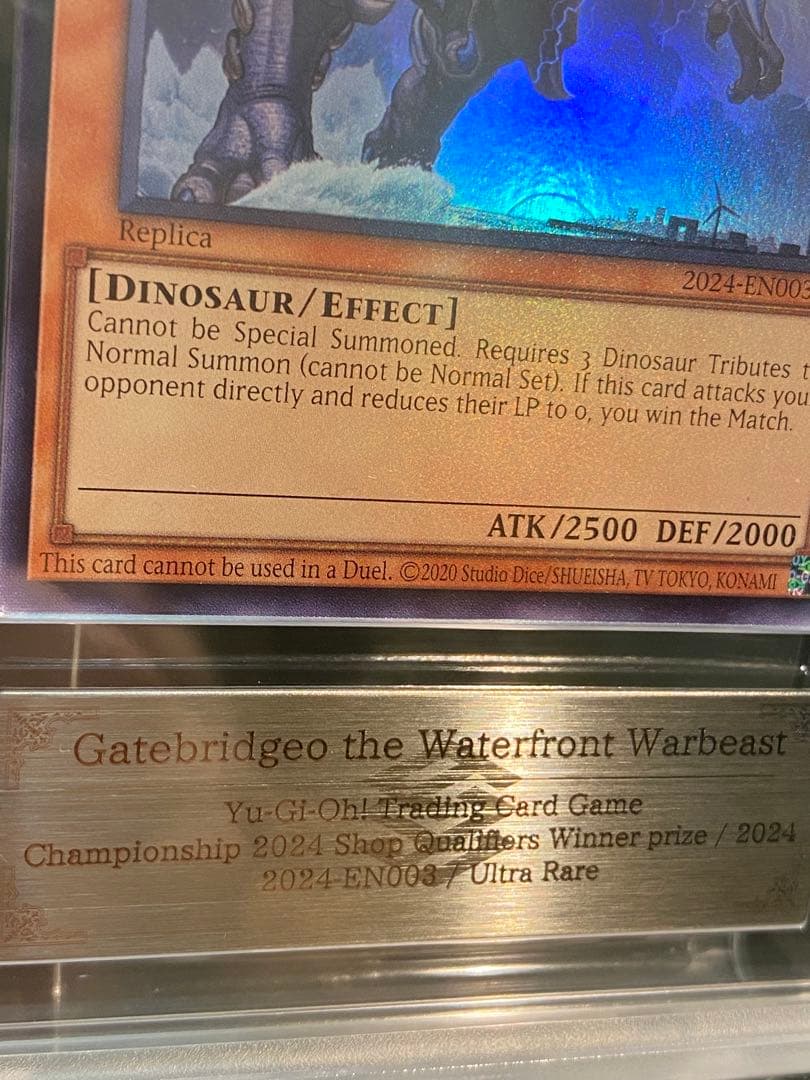 【ARS10 - ホロブリード個体】　臨界竜ゲートブリジオ　遊戯王　英語　WCS