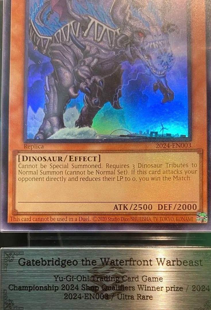 【ARS10 - ホロブリード個体】　臨界竜ゲートブリジオ　遊戯王　英語　WCS