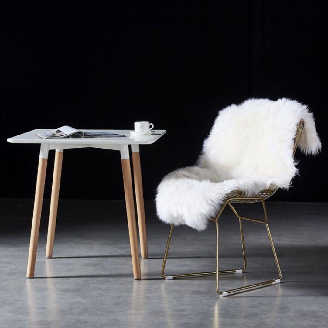 ハリー・ベルトイア　リブロダクト　ダイニングチェア ゴールド　モダン　1脚