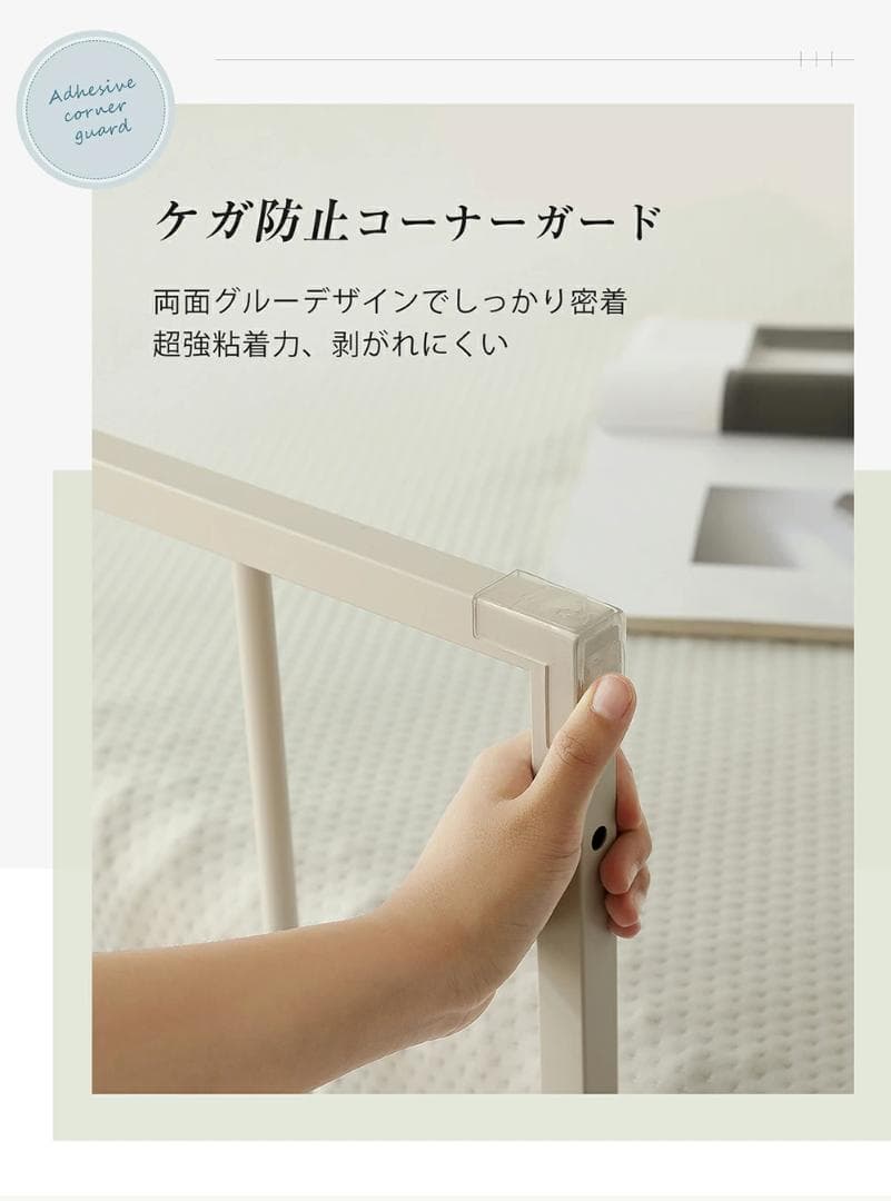 限定価格！ロータイプロフトベッド　シングルサイズ　省スペース　WHITE