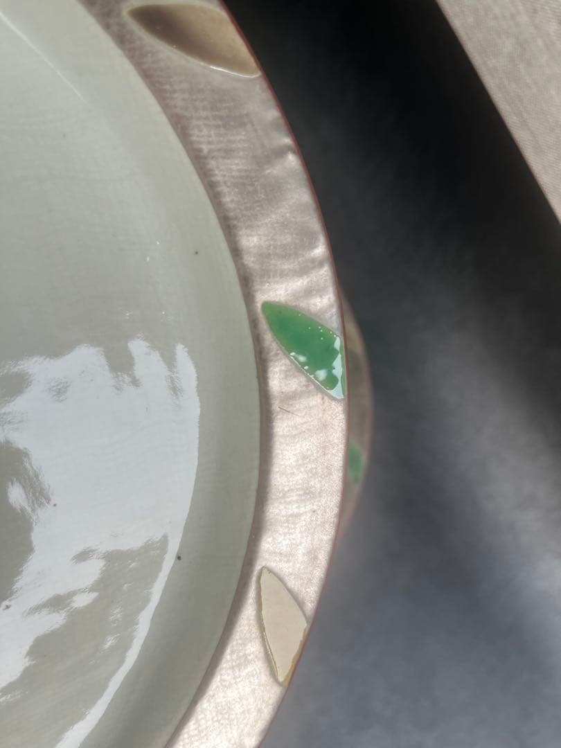 蔵珍窯　純銀　大皿　プレート　３枚　いぶし銀