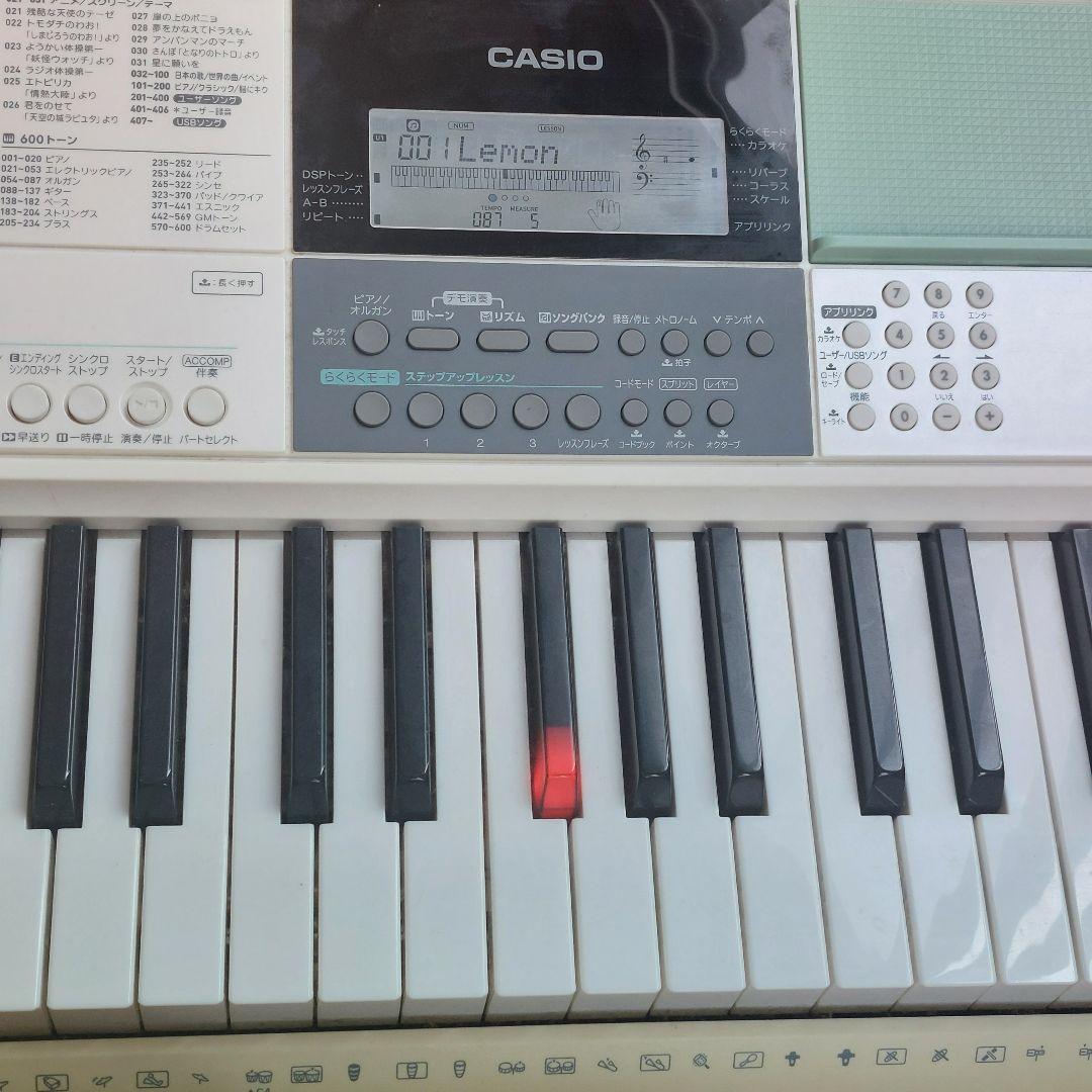 CASIO 光ナビゲーション キーボード LK-512