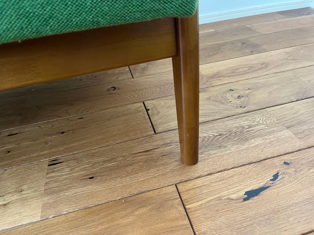 【カリモク60】2人掛けソファ Kチェア タープグリーン ⭐︎生産終了モデル⭐︎