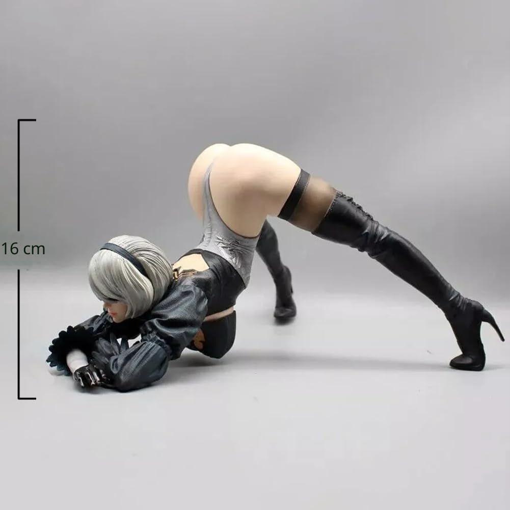 NieR:Automata 2B 塗装済み フィギュア ニーアオートマタ 箱あり