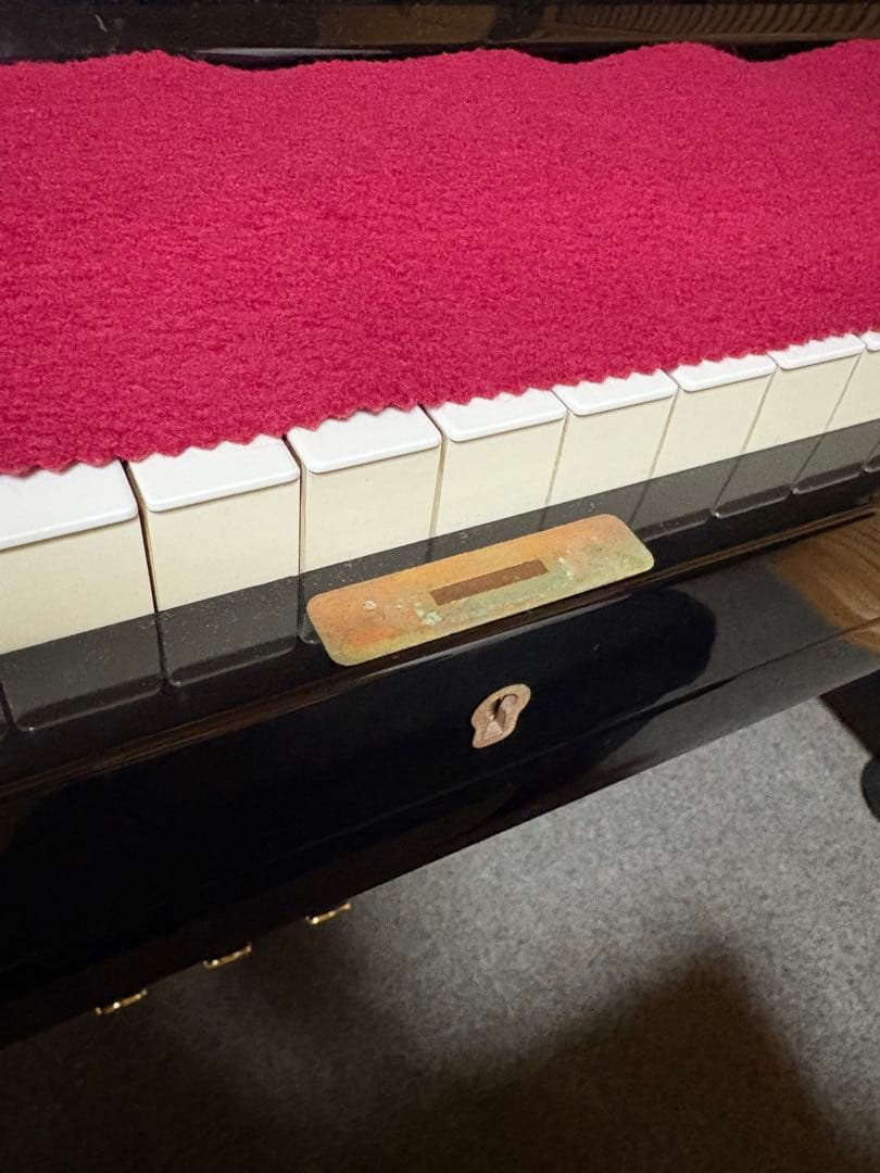 YAMAHA ピアノ UX-1 黒色 椅子付き