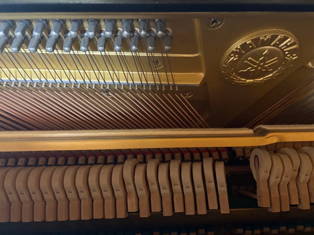 YAMAHA ピアノ UX-1 黒色 椅子付き