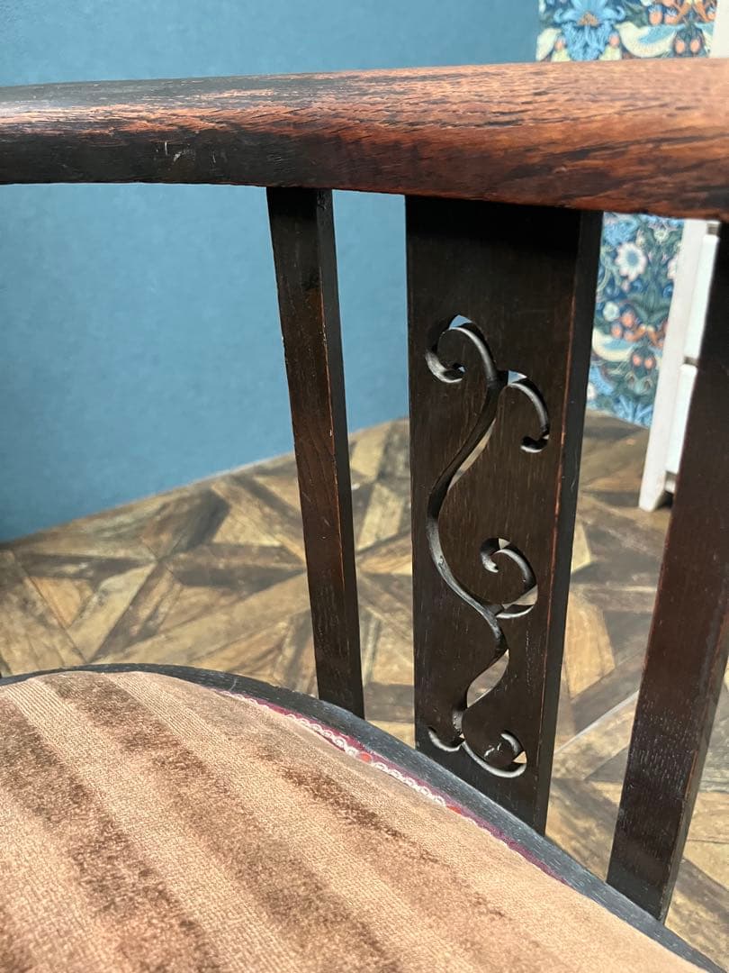 cobu＊馬蹄型椅子 バレルチェア 大正ロマン アンティーク ヴィンテージ