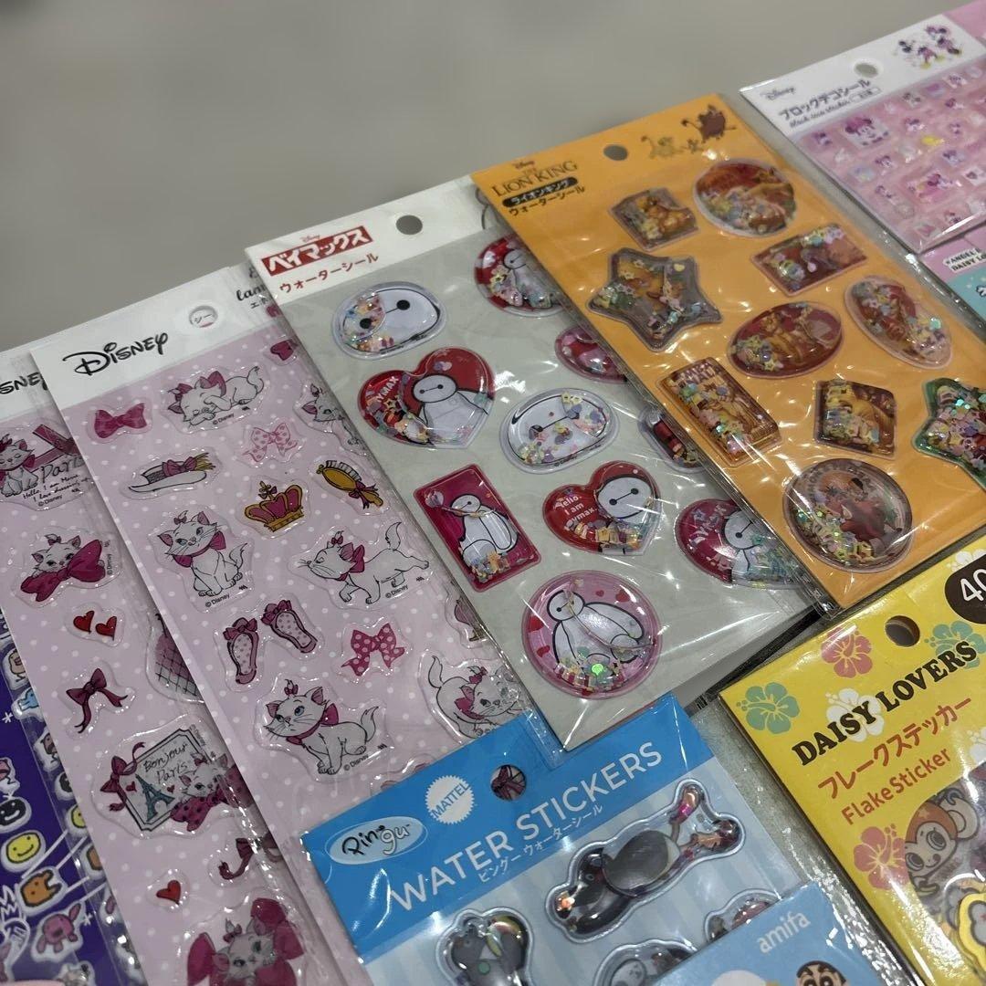 ダイソー セリア シールまとめ売り 全63枚 サンリオ ぷくっとシール