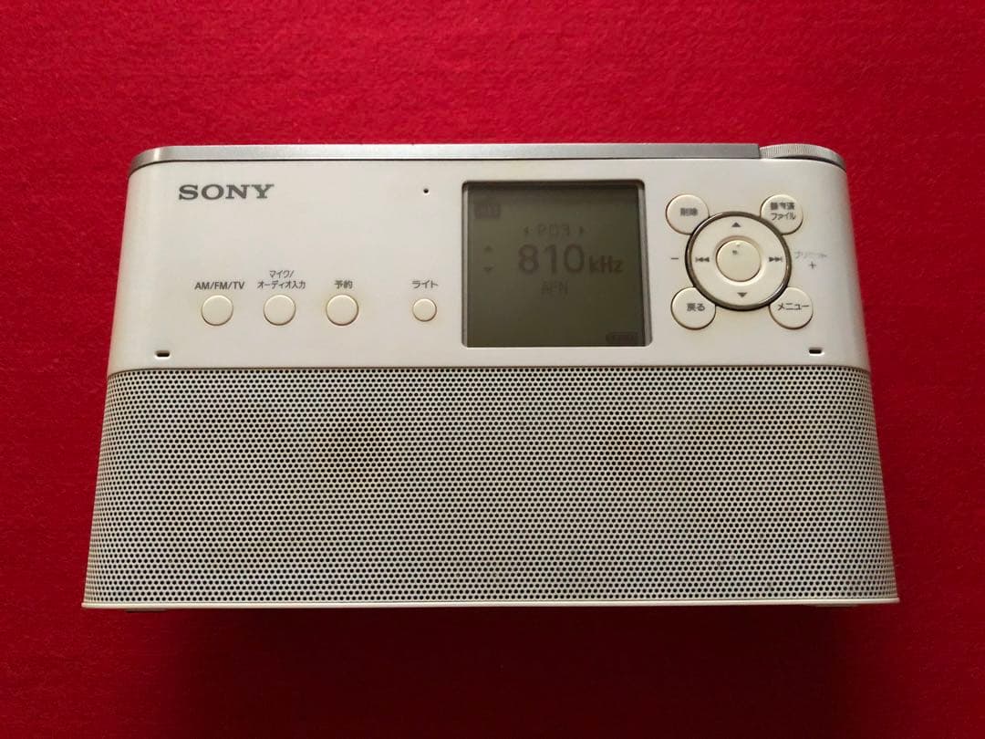 ラジオ・コンポ SONY ICZ-R250TV RADIO
